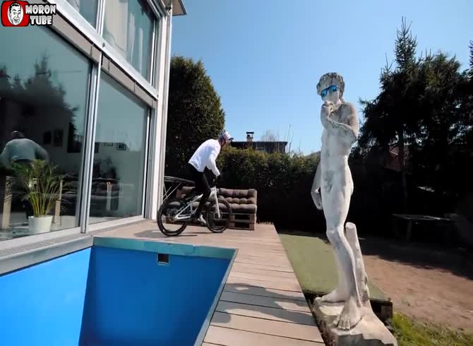 Video :Rider Fabio Wibmer is compelled to work from home while confined